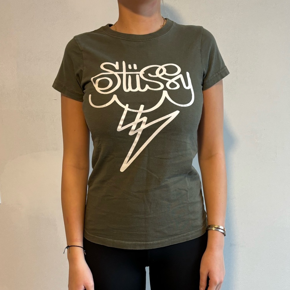 Stussy T Shirt size small made in USA increase the peace RN 94974